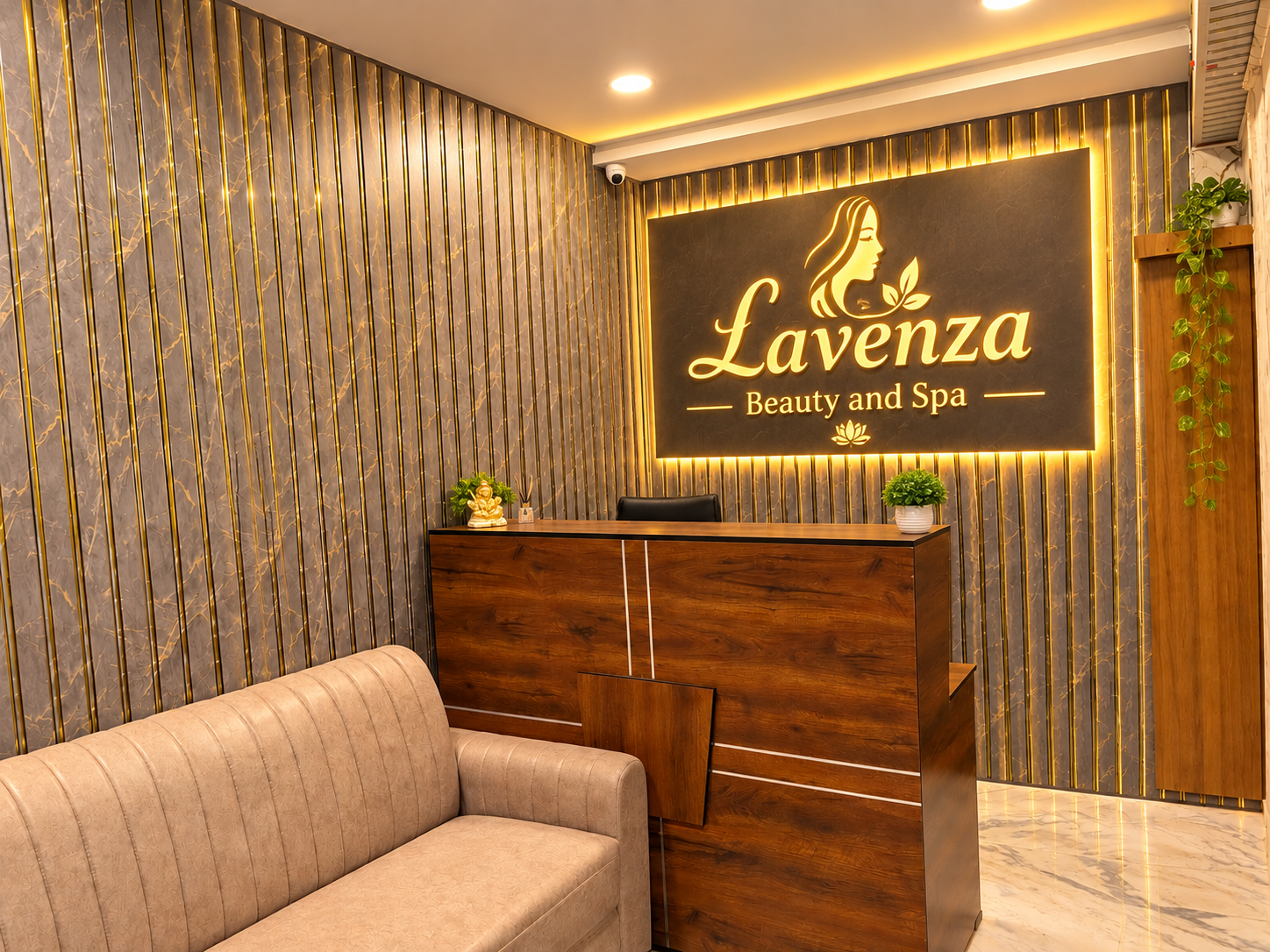 Lavenza Spa Luxury Reception